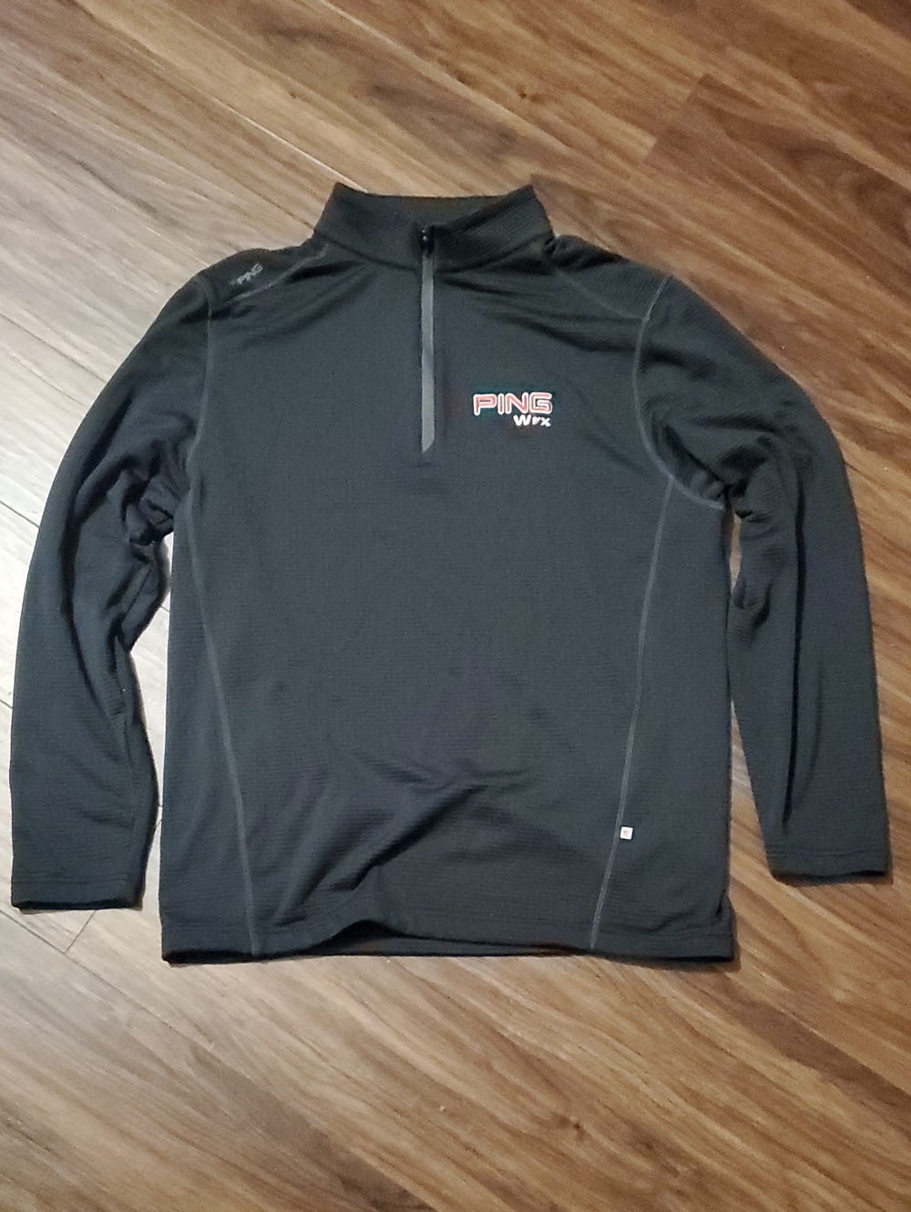 Ping Sensor Warm WRX Black Quarter-Zip Performance Pullover with Logo